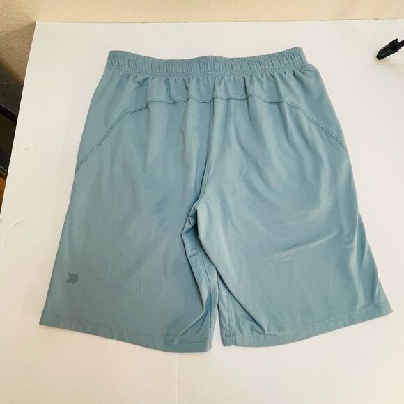 All In Motion Men’s Soft Stretch Active Shorts Size Small Blue Green - Picture 3 of 8